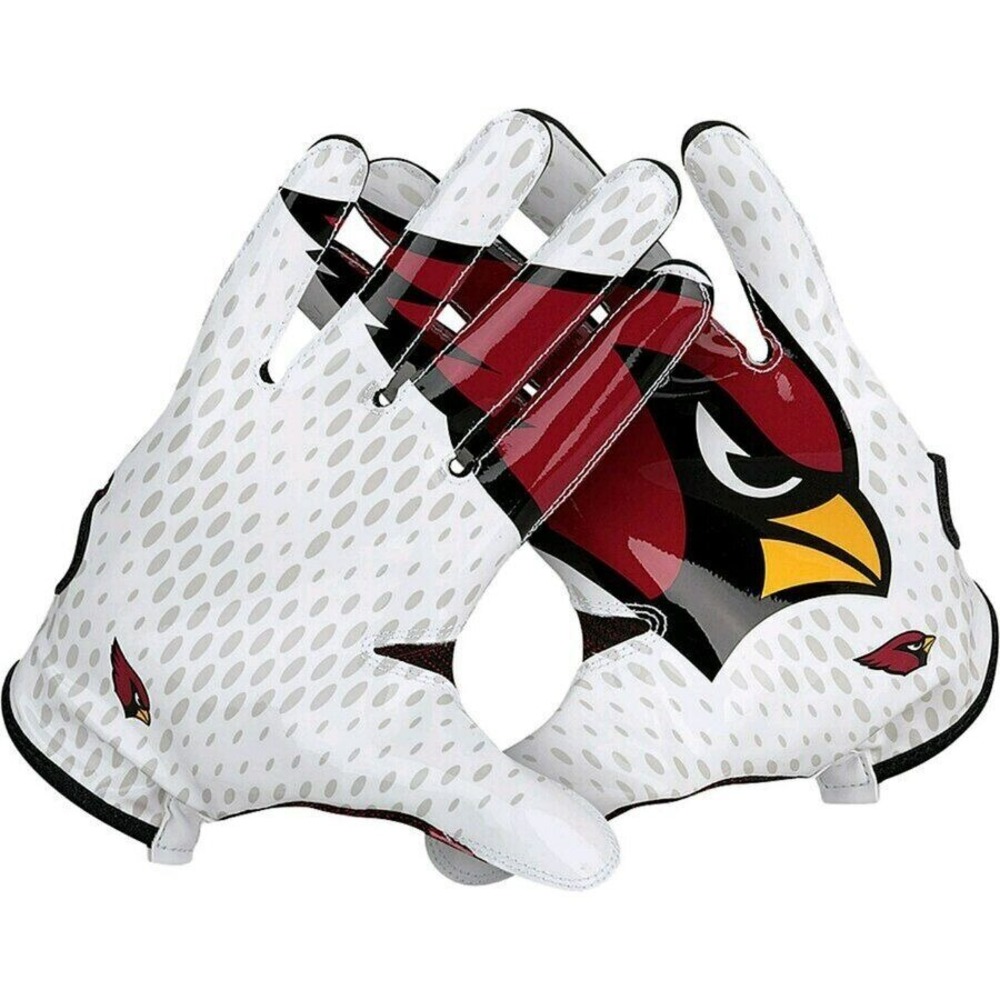 Nike NFL men's Vapor Knit Gloves football Arizona Cardinals 3XL XXXL NEW